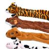 5 Pieces Stuffed Squeaky Dog Toys Chewing and Play Sofa Protection Interactive Pet Plush for