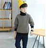Boys Fall and Winter Sports Style Striped Sweater