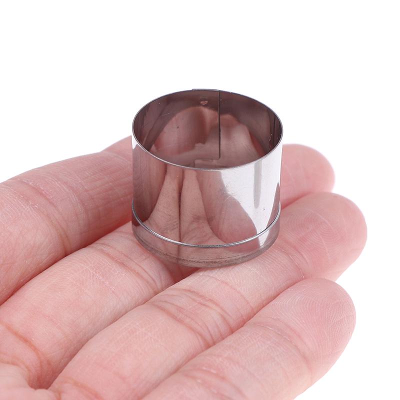 5Pcs Diy Round Polymer Clay Cutter Molds Pottery Ceramic Cutting Mould Tool