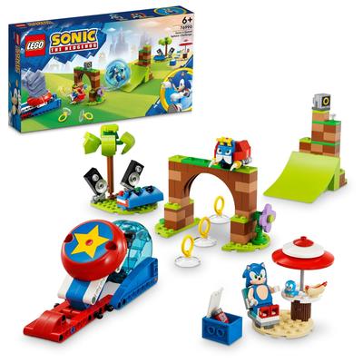 LEGO Sonic the Hedgehog Speed Sphere Challenge 76990 Игрушечный блок Настоящее видеоигра Приключения Мальчики Девочки 6 лет Соник ~