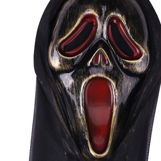 Жуткий костюм на Хэллоуин, маска для косплея, маска для глаз, носа, рта, вечерние вечерние реквизит для маскарада, маска для детей и взрослых
