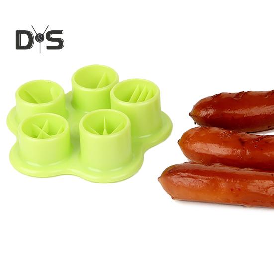 Форма для колбасы неправильной формы. Экономия труда. Полезный ручной резак для необычных колбас.
