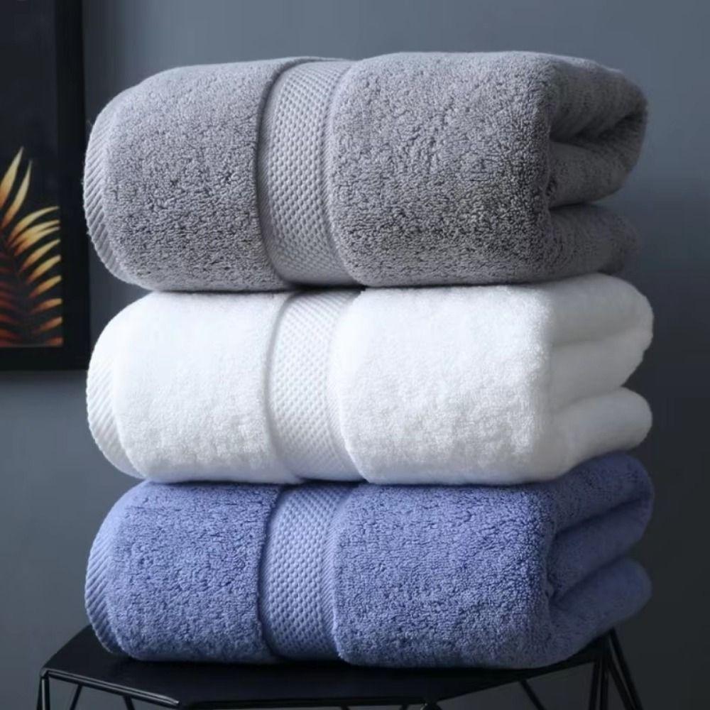 Thickened Bath Towel Absorbent Adults Serviette Towel Hand Towel Beach Towel Spa