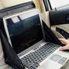 Автомобильный держатель для ноутбука на спинку сиденья Универсальный складной органайзер на спинку сиденья