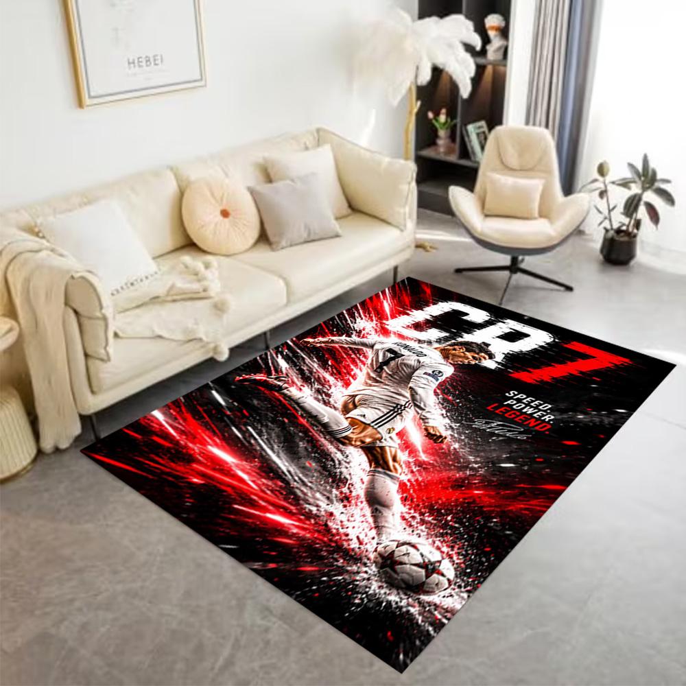 1pc Cr7 Home Carpet Non slip Bedroom Gift Office