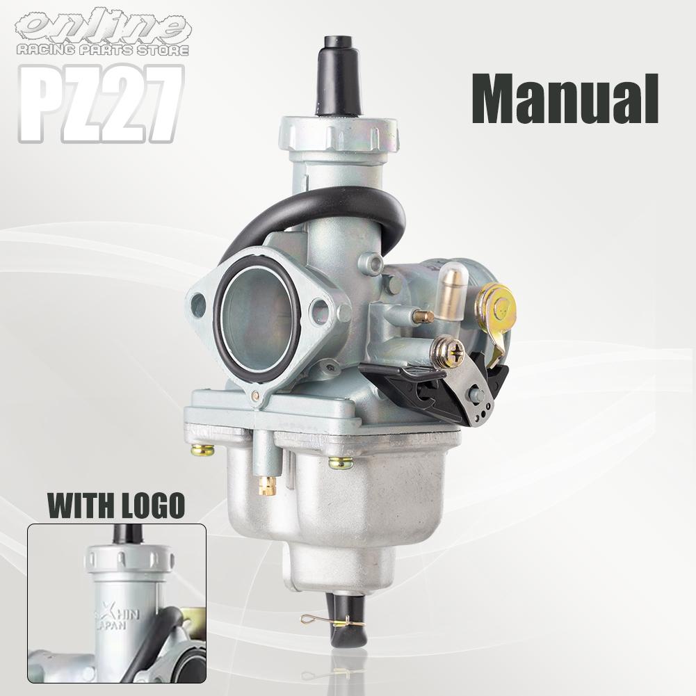 PZ27 Carburetor 27mm Carburador For CG125 CG150 CG200 TR250 175CC 200cc 250c  TXM155 ATC200X AKT150 ATV Quad Go Kart Dirt Bike
