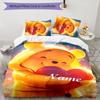 3pcs Winnie1 Cover Set - Personalized Name, HD Printed Bedding with 1 Cover and 2 Pillowcases - Perfect for Home Decor, Easy Care