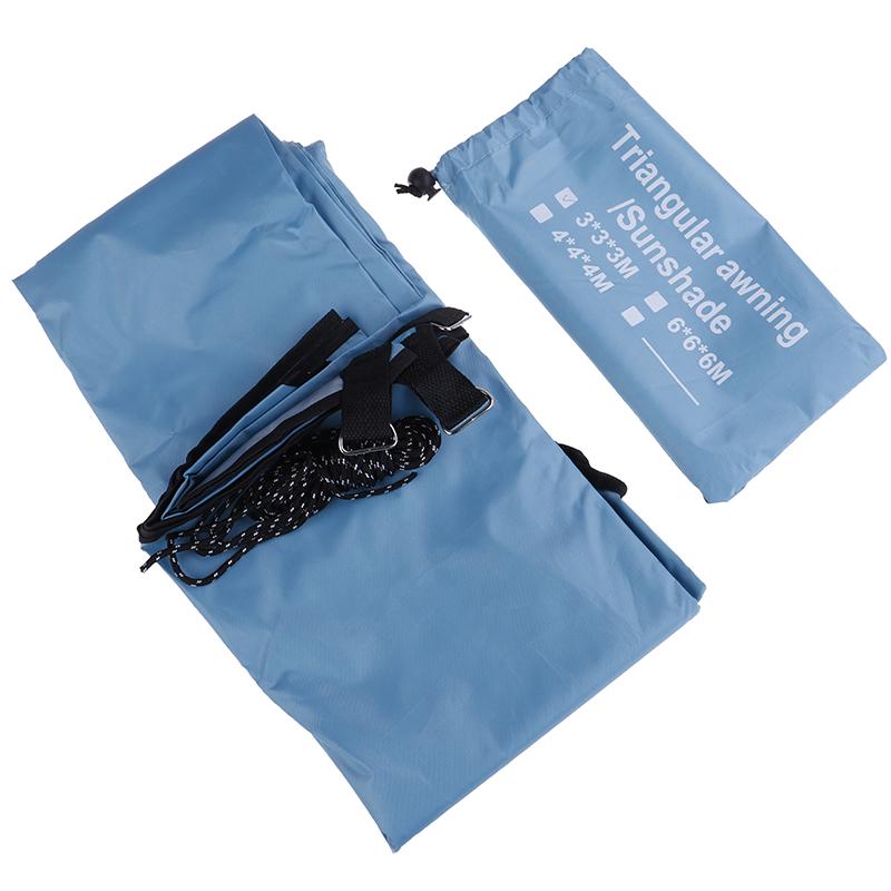 Waterproof Triangular Uv Sun Shade Sail Combination Net Triangle Sun Sail Tent