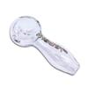 PHOENIX STAR Glass Pipe Spoon 10cm Available In 5 Colors Color Glass Spoon Pipe (Clear)