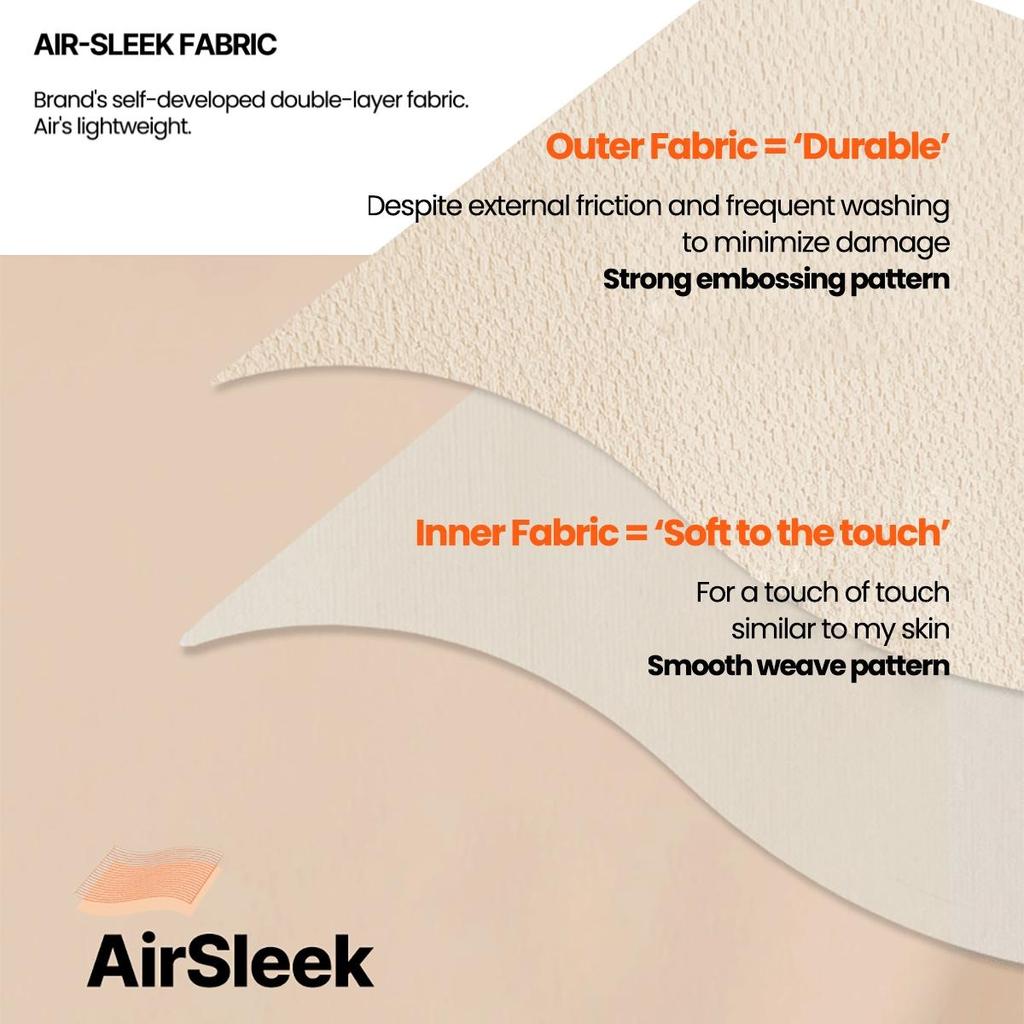 [LMM]Полубесшовные трусики AirSleek больших размеров S~6XL.