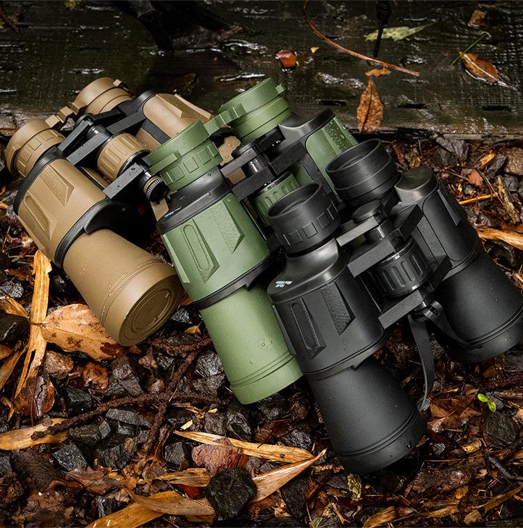 20x50 HD Binoculars - High Power Night Vision Telescope for Outdoor Travel & Smartphone Photography