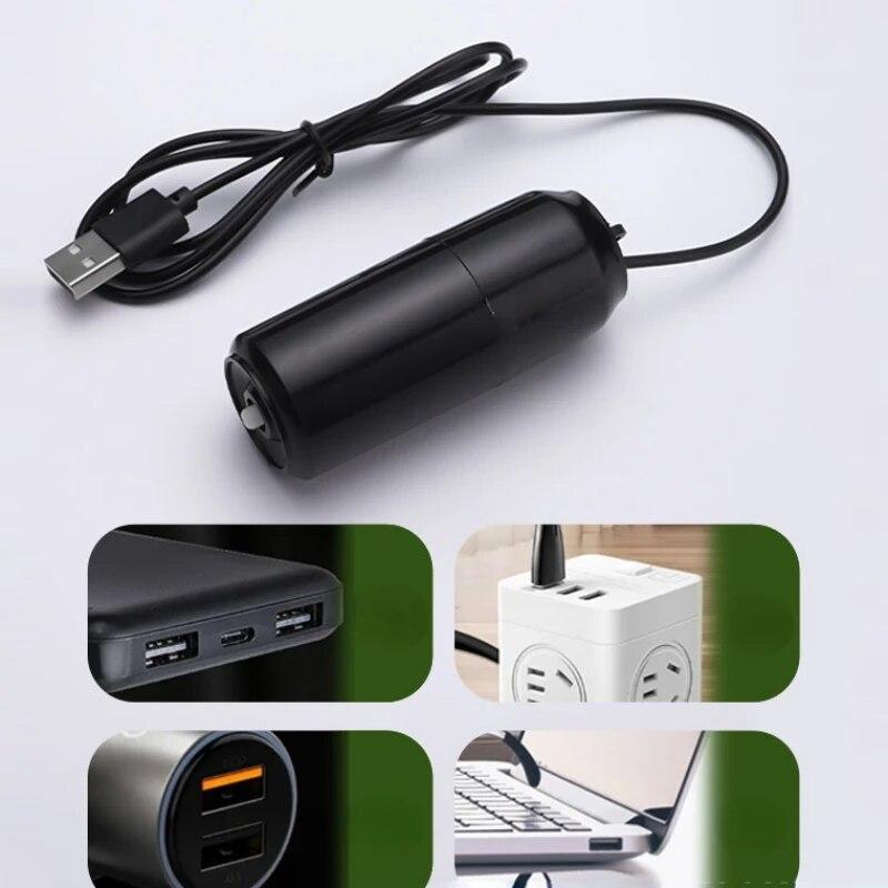 Portable USB Aquarium Oxygen Air Pump Fish Tank No Noise Air Compressor Aerator Portable Mini Oxygenator Aquarium Accessories