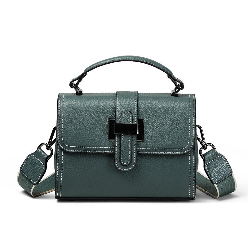 Новая сумка для поездок на работу. Модная и высококачественная сумка через плечо. Женская сумка из натуральной кожи. Универсальная ручная сумка на одно плечо. Маленькая квадратная сумка.