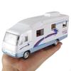 Alloy RV Model Toy Car Motorhome Diecast Pullback Kids Openable Door Pull Back Vehicle