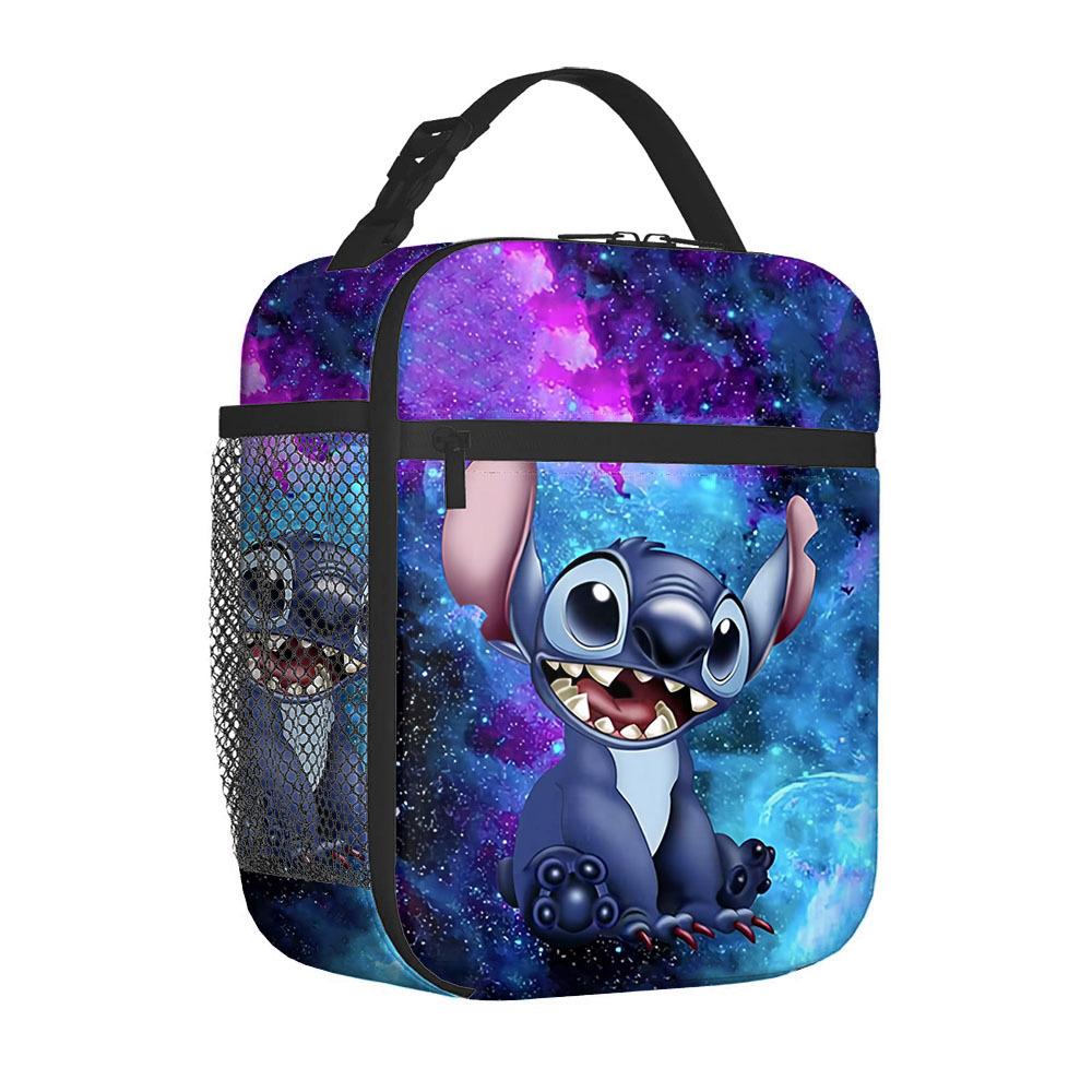 Qi Portable Lunch Bag Primary And Secondary School Students Full Printed Meal Bag Ice Bag Picnic Ice Bag
