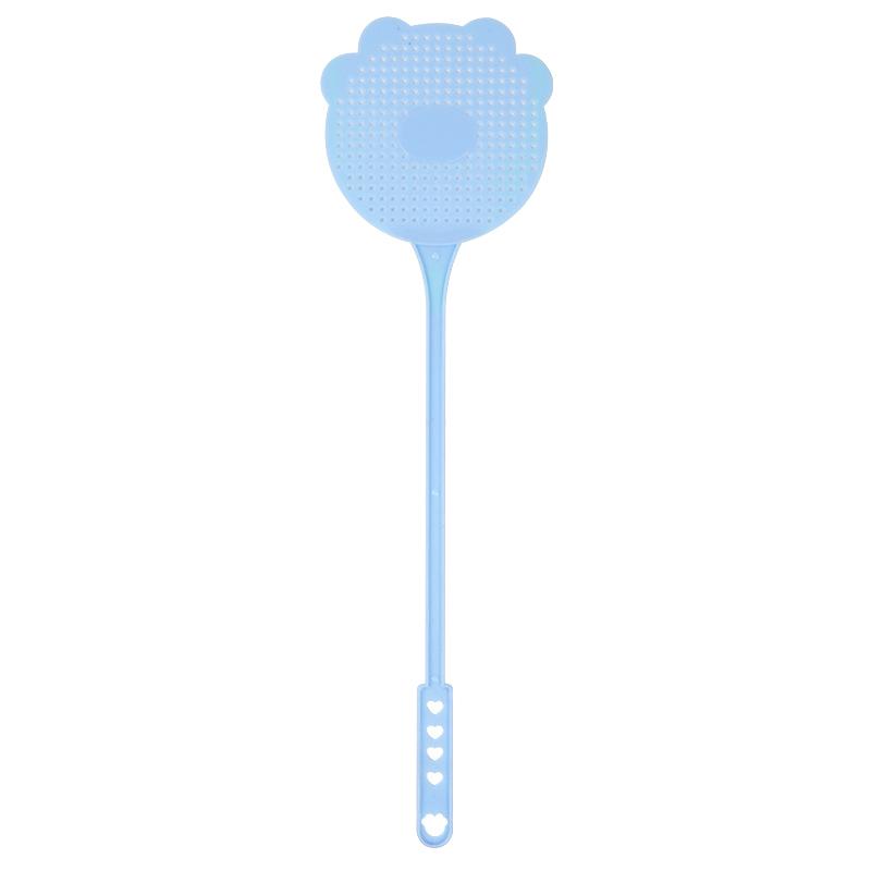 Elastic Long Handle Flyswatter Pendable Plastic Fly Swatter Durable Flying Insect Bat Swatter Home Outdoor Fly Catcher Tool