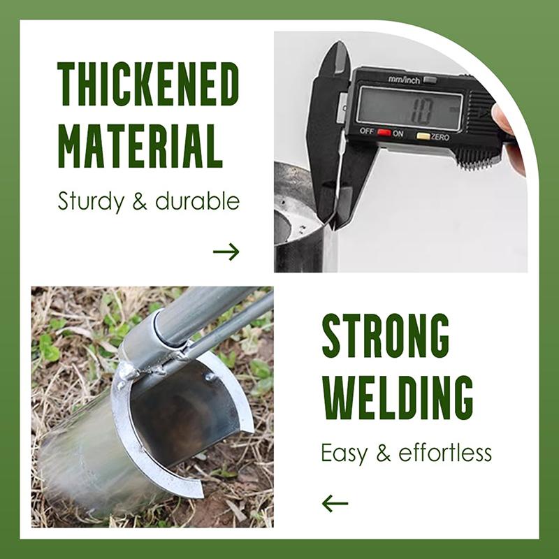 Портативный ручной открытый конец рассадопосадочный аппарат многофункциональный инструмент для рассады луковиц для сельскохозяйственного использования садовый инструмент