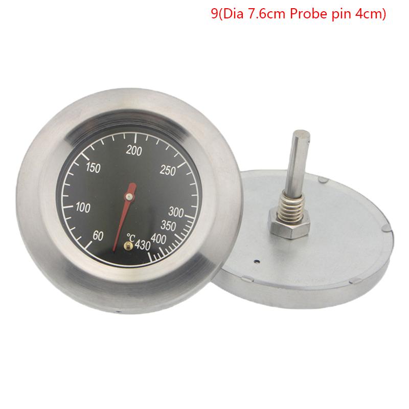 1PCS Barbecue Thermometer Stainless Steel Oven Cooker Thermometer Grill Temperature Gauge For Home Kitchen Food Kitchen Tools2