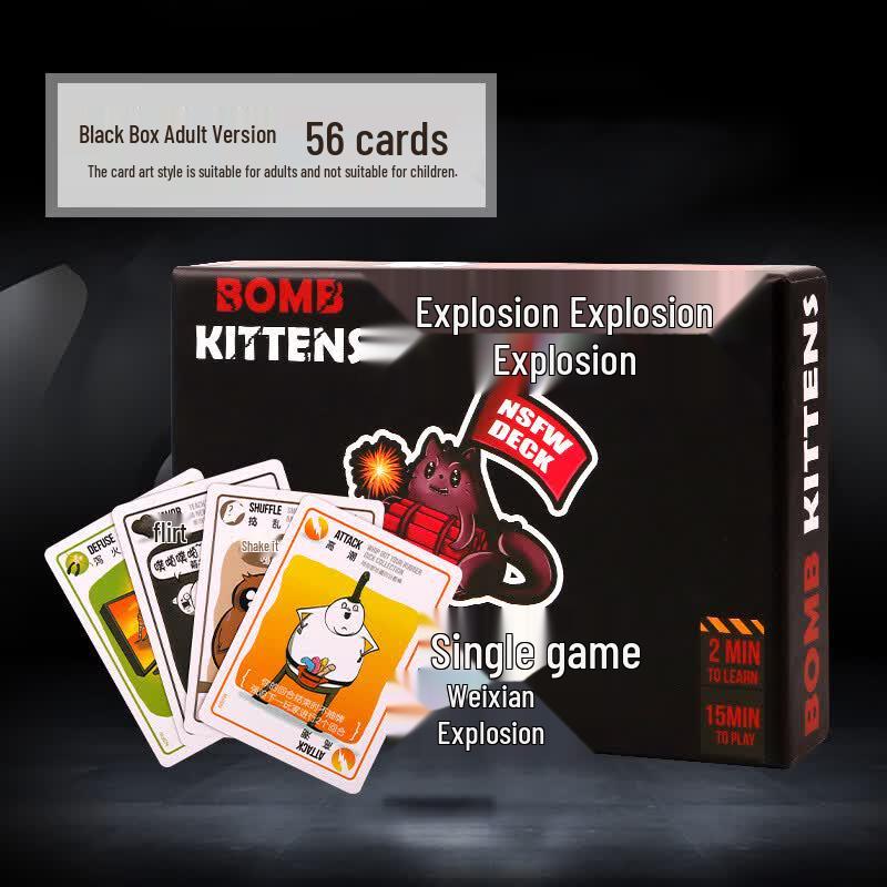 Взрывные котята Семейная карточная игра