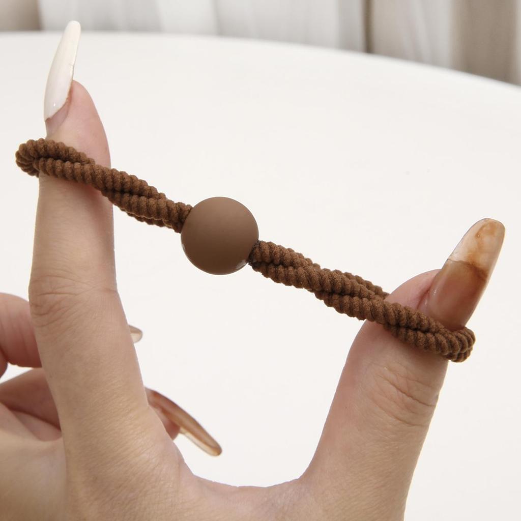 5cm 5pcs/bag New High Elasticity Rubber Band Fabric Hair Loop for Girls Hair Ornament