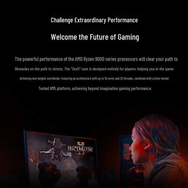AMD Настольный процессор Ryzen 5 9600X