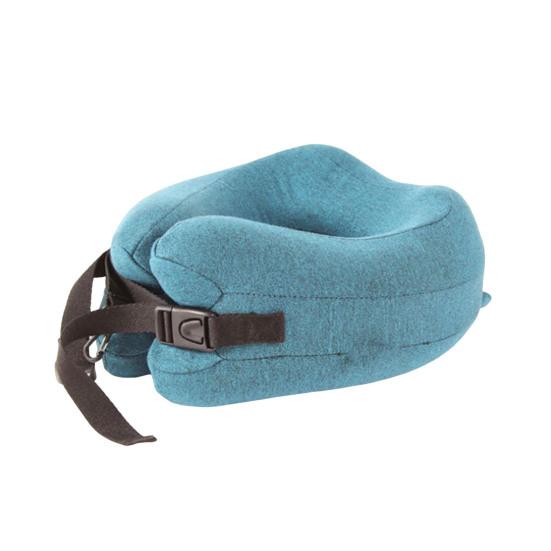 Подушка U-образной формы с защитой от затылка из пеноматериала с эффектом памяти, толстая эластичная, медленно отскакивающая, подушка для шеи для путешествий