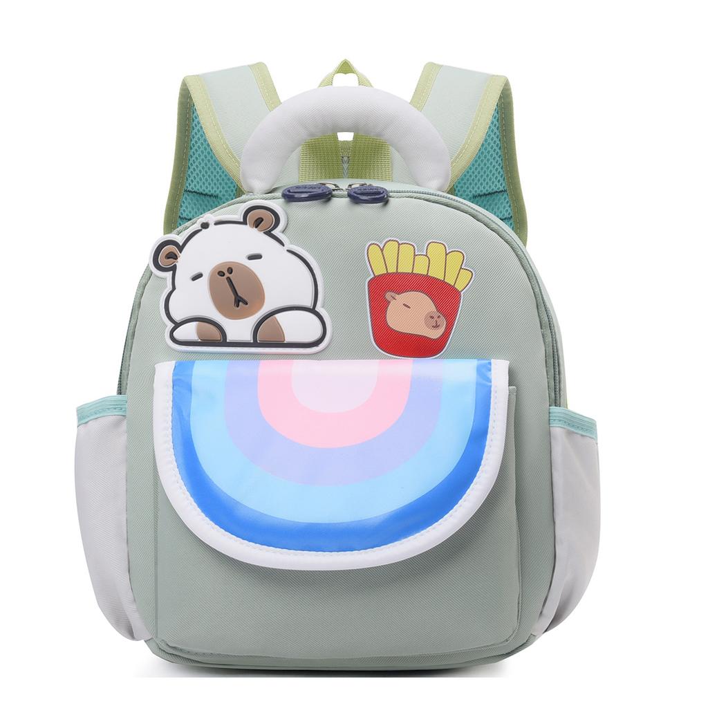 Новый мультяшный рюкзак, легкий и милый школьный рюкзак для девочек из детского сада, детский дорожный рюкзак