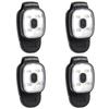 1-10PCS LED Clip Flashlight 3 Modes USB Rechargeable Clip On Cap Hat Light Night Running Safety Warning Light Portable Headlight