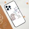 Милый чехол для телефона со слоном для iPhone 17 Pro Max 14 13 12 11 15 16 Pro Max mini 15 Plus 16e 17 Air Funda
