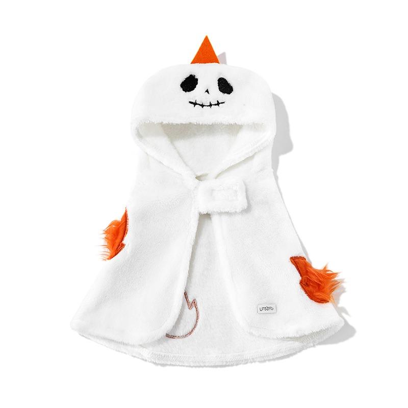 UFBemo Hot Selling Pets Cosplay Costume Cat Dress Pet Cape Hat Set Dog Dress up Photo Prop Halloween Clothes for Pets
