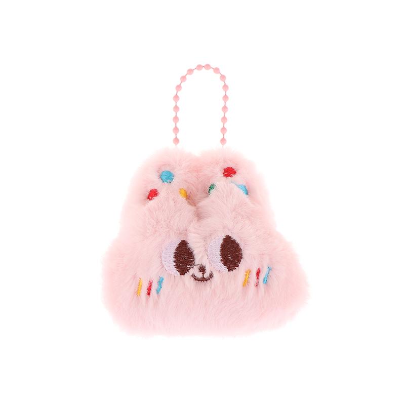 Кролик Щенок Плюшевый Брелок Мультяшный Кот Кролик Мягкая Кукла Подвеска Автомобильный Брелок Рюкзак Сумка Декор Детский Подарок