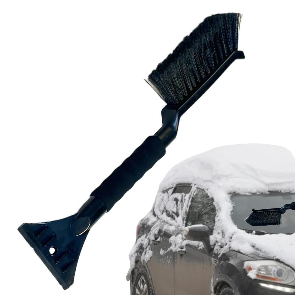 Car Snow Brush and Ice Scraper Car Window Scraper for Snow and Ice Ergonomic Foam Grip Snow Cleaner for Car Window Ice Scraper