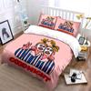 Striped Pajama Masked Duo Bedding Duvet Cover Set Duvet Cover Pillowcases  (1*Duvet Cover 2*Pillowcases, without duvet insert)