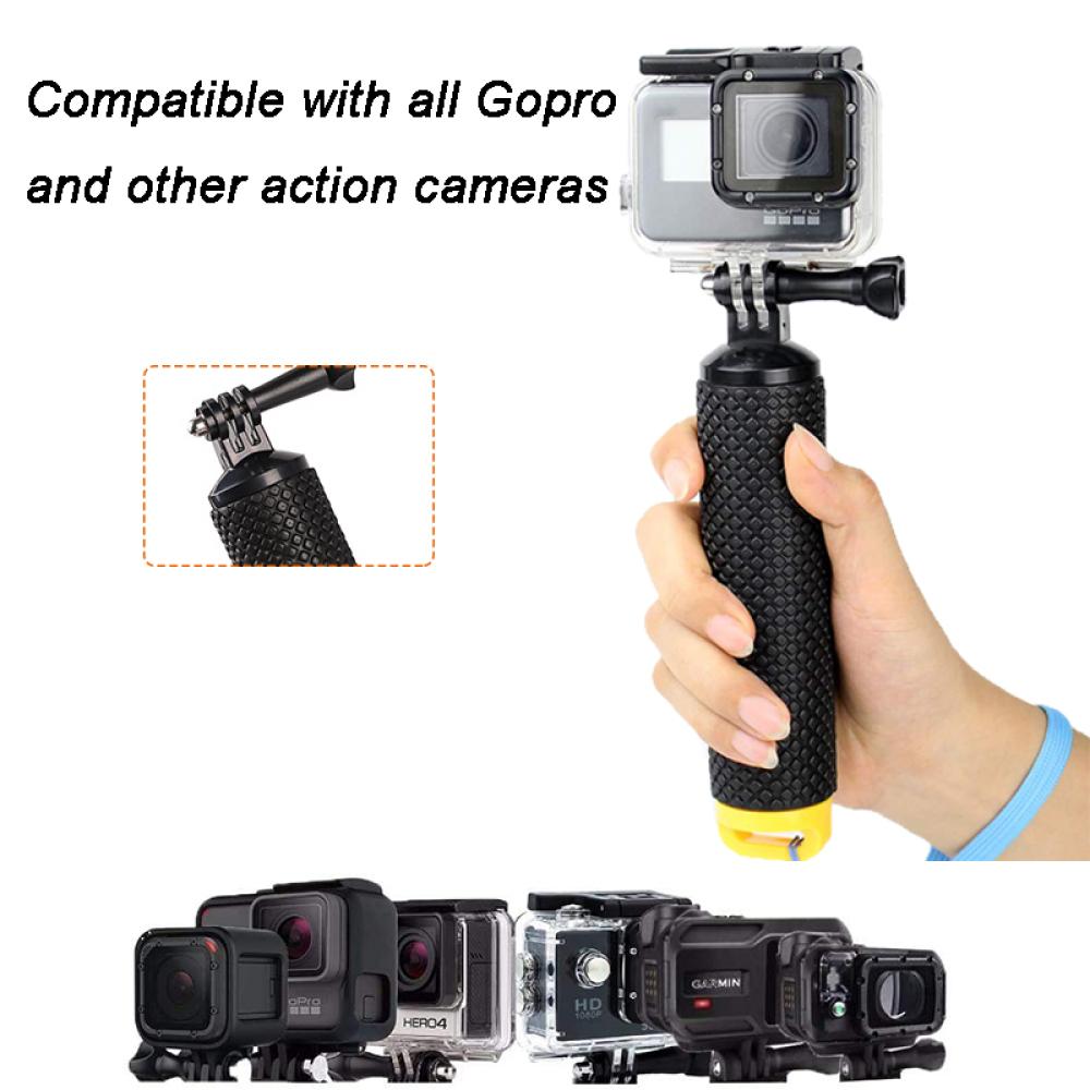 Плавающая рукоятка для экшн-камеры Gopro Hero 12 11 10 9 8 7 6 Xiaomi Yi SJ4000 DJI Osmo Float Handle Mount Accessories