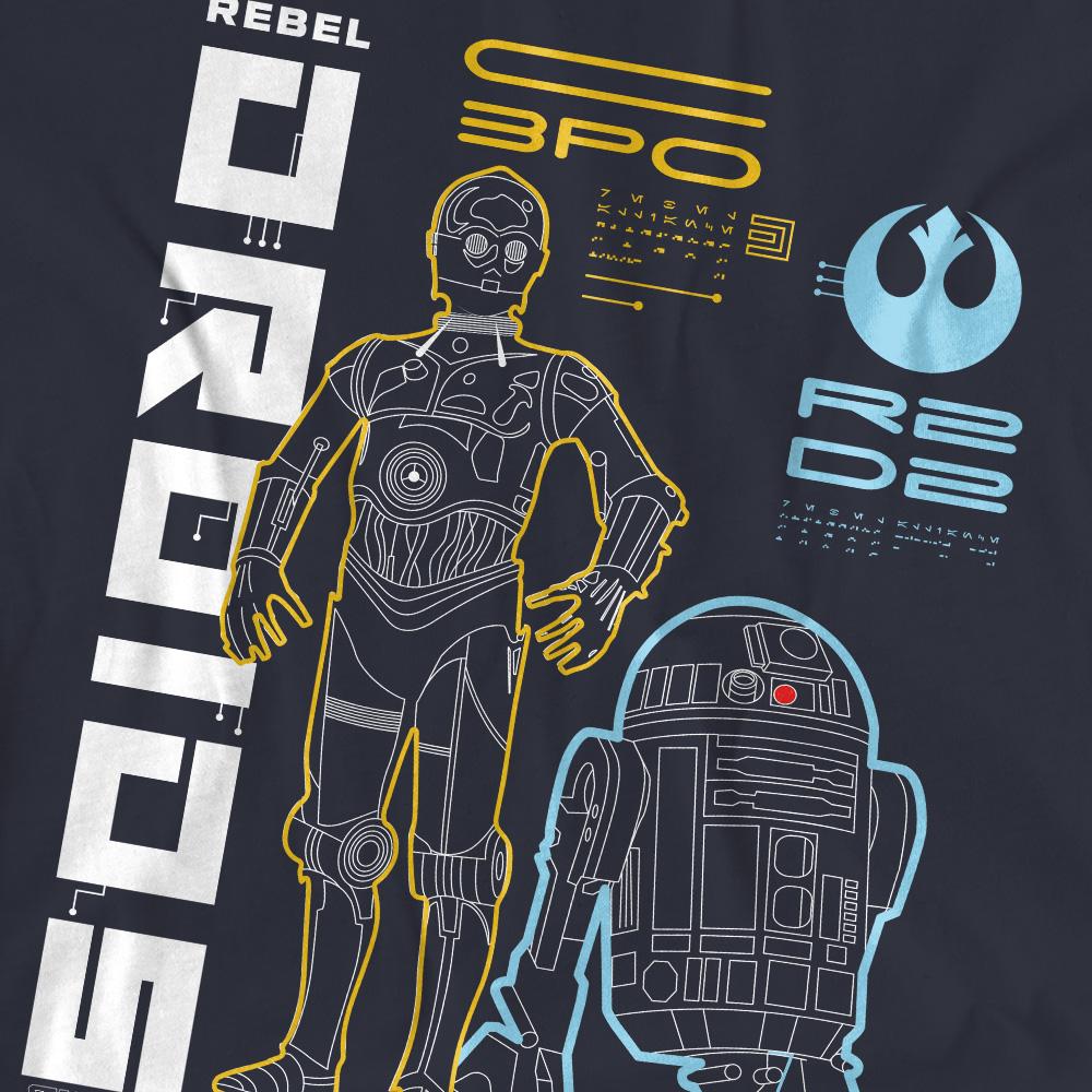 Star Wars Rebels Womens/Ladies Droids T-Shirt