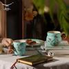 Набор из двух кружек Yong Feng Yuan Madame Porcelain Синий Западного Озера