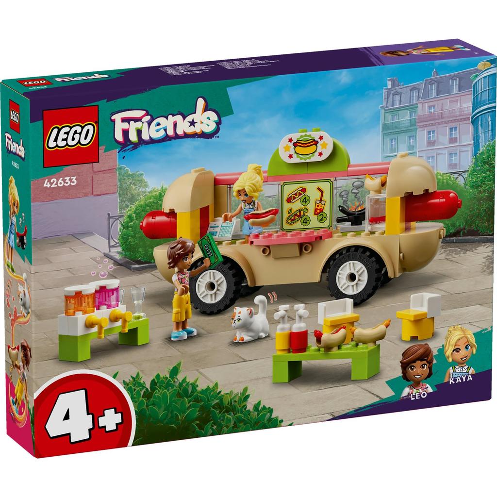 LEGO Друзья Хот-дог Кухня Машина Игрушка Подарок День рождения Блок Образовательный Рождество Мальчики Девочки Дети 4 года 5 лет 6 лет Ролевые игры