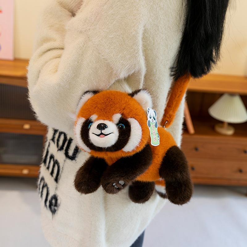Новый рюкзак Панда Ханхан Плюшевые игрушки Подарок на День защиты детей Мероприятия Оптовая продажа Маленькая кукла Панда Игровой автомат