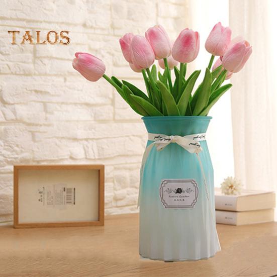 5 шт. Имитация тюльпана 34 см Искусственный тюльпан Поддельные цветы Искусственный тюльпан оптом Подарок на День матери для вазы Главная Кухня Свадьба Весна Украшения для вечеринки