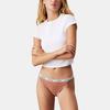 Calvin Klein Трусы бикини треугольной формы со средней посадкой и надписью Женское нижнее белье Медно-коричневый 000QD5044E-PON