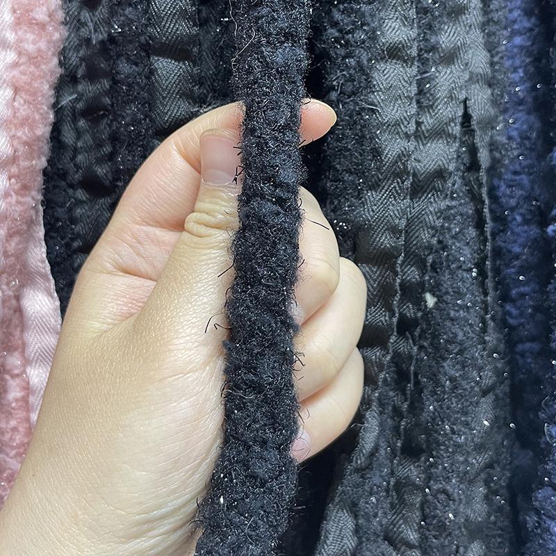 1 м DIY костюм ремесла искусственная отделка из овечьей шерсти аксессуары для одежды блестящая яркая шелковая отделка