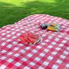 Plaid Disposable Tablecloth Waterproof Checkered Table Cover Outdoor Tablecloth for Picnic Camping Barbecue Parties