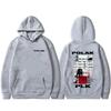 Rapper Plk Polak Graphic Hoodie Man Vintage Casual Oversized Pullover Men's Women's Hip Hop Fashion Pop Music Hooded Sweatshirt