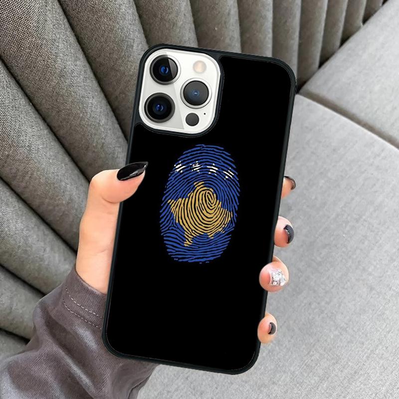 Kosovo Flag Phone Case For iPhone 17 Air 16 16e 15 13 14 Pro Max 11 12 Plus 2022 MAX Shell Cover coque