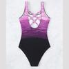 Women's one-piece beach swimsuit, sexy gradual change one-piece swimsuit, one-piece swimsuit DL111