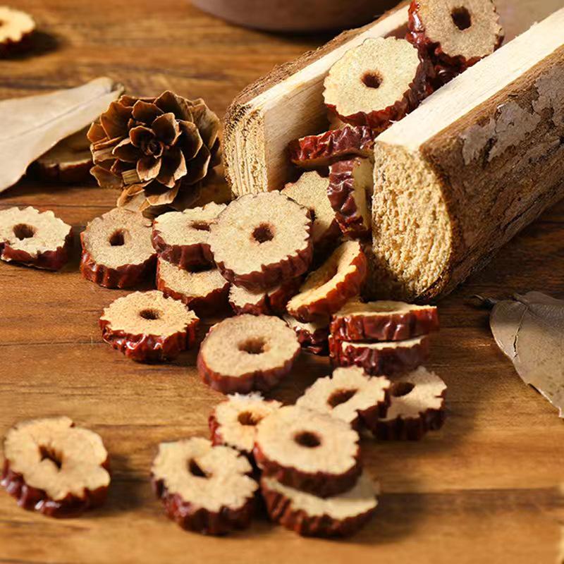 Hui Fifth Brother Seedless Crispy Red Date Slices for Tea Brewing, Free Shipping Included