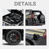 1/18 Scale Toyota Prado SUV Off-road Vehicle Alloy Scale Car Model Diecast Metal Sound and Light Collection Children Toy Car Vehicle Gift