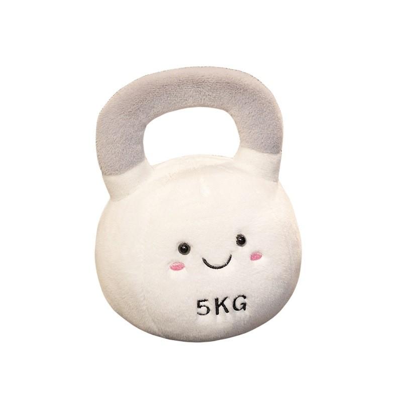 Charming Stuffed Kettlebell And Dumbbell Toys Ideal For Fitness Gifts And Decorations