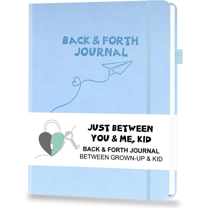 Just Between You and Me,Kid - Interactive Parent Child Journal with Creative Prompts for Conversations & Drawing, Back & Forth Journal for Grown-Up &