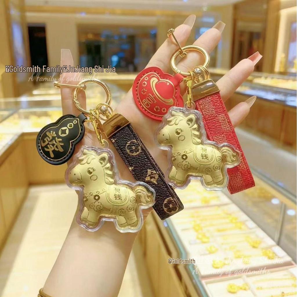 Кулон-брелок Пегас из золота 999 пробы - Подарок в стиле принцессы